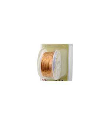 HILO COBRE ARTISTIC WIRE BAÑO PLATA 0,81 MM 5,5 M