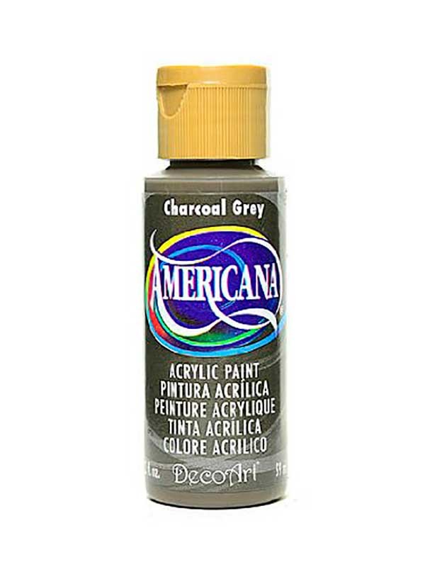 ACRÍLICO AMERICANA 59 ML BLANCO, GRIS Y NEGRO : color:88 CHARCOAL GREY