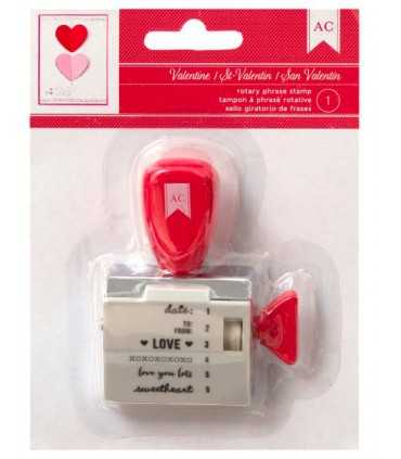 SELLO GIRATORIO DE FRASES SAN VALENTÍN
