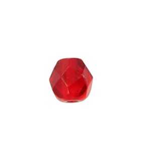BOLA FACETADA DE CRISTAL CHECO 8 MM TRANSPARENTE
