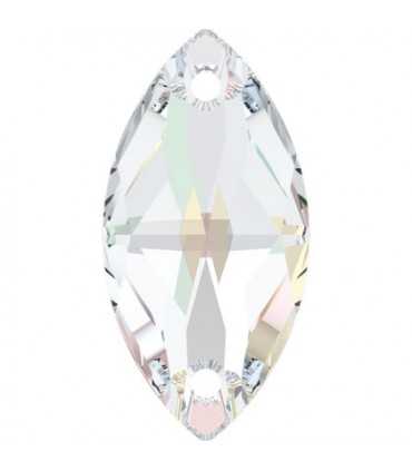 NAVETTE DOS AGUJEROS SWAROVSKI 18x9 MM 2 UNIDADES