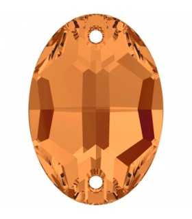 ÓVALO DOS AGUJEROS SWAROVSKI 24x17 MM 1 UNIDAD