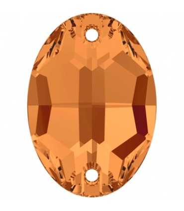 ÓVALO DOS AGUJEROS SWAROVSKI 24x17 MM 1 UNIDAD