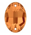 ÓVALO DOS AGUJEROS SWAROVSKI 24x17 MM 1 UNIDAD