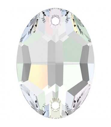 ÓVALO DOS AGUJEROS SWAROVSKI 24x17 MM 1 UNIDAD