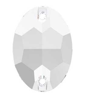 ÓVALO DOS AGUJEROS SWAROVSKI 24x17 MM 1 UNIDAD