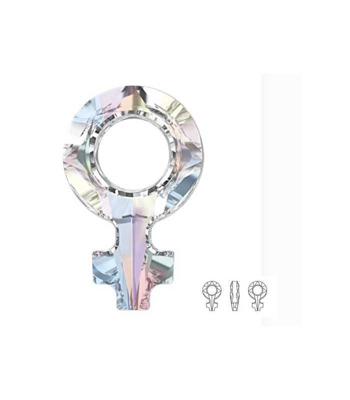 FEMALE SYMBOL CRISTALES SWAROVSKI VER COLORES