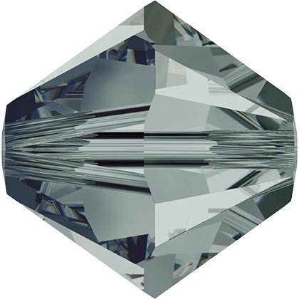 TUPI DE CRISTAL SWAROVSKI COLORES 4 mm 50 UNIDADES : color:Black Diamond