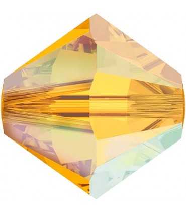 TUPI CRISTAL SWAROVSKI COLORES AB2X 4 mm 50 UNID.