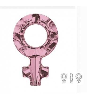 FEMALE SYMBOL CRISTALES SWAROVSKI VER COLORES
