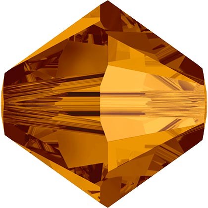 TUPI SWAROVSKI  CRYSTAL+EFECTO 4 mm 50 UNIDADES : color:Crystal Copper