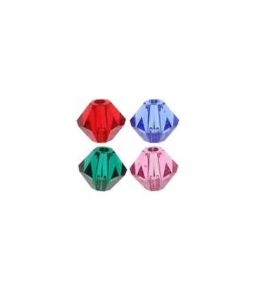 TUPI DE CRISTAL SWAROVSKI 4 mm MIX COLORES