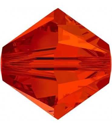 TUPI DE CRISTAL SWAROVSKI COLORES 6 mm 25 UNIDADES