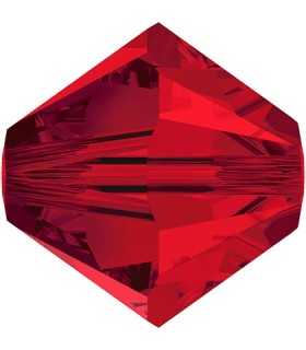 TUPI DE CRISTAL SWAROVSKI COLORES 6 mm 25 UNIDADES