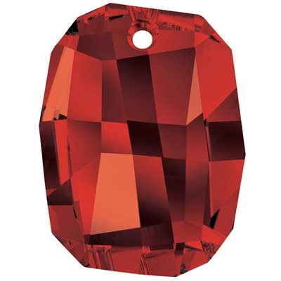 COLGANTE GRAPHIC SWAROVSKI 19x15x7 MM 1 UNIDAD : color:Crystal Red Magma