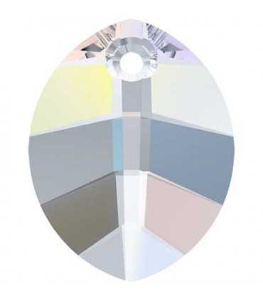 COLGANTE HOJA SWAROVSKI ELEMENTS 23 MM 1 UNIDAD