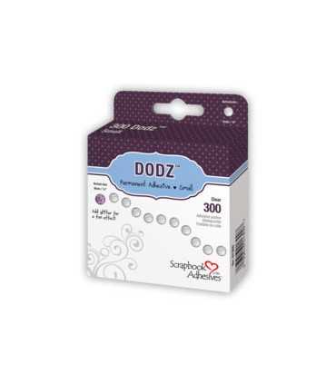 PASTILLAS DE COLA GLUEDOTS DODZ 6 MM 300 UD