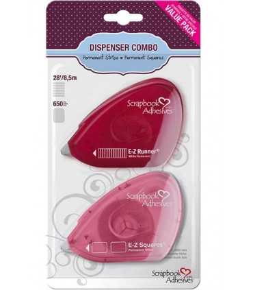 SET 2 DISPENSADOR ADHESIVO E-Z RUNNER Y E-Z SQUARE