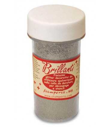 GLITTER PURPURINA 50 GR STAMPERIA COLOR A ELEGIR