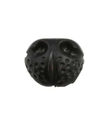 NARICES DE ANIMALES DE PEGAR NEGRO 20 MM 4 UD