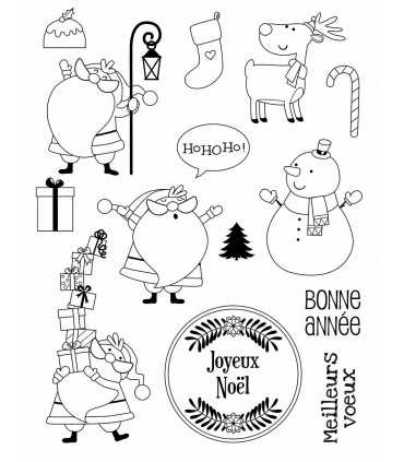 SELLOS TRANSPARENTES ARTEMIO MY LITTLE XMAS