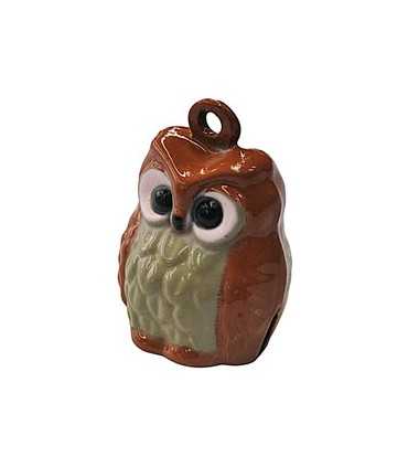 CASCABEL BÚHO  26x17x16 MM INTERIOR ANILLA 2 MM