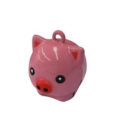 CASCABEL CERDITO  21x18 MM INTERIOR ANILLA 2 MM