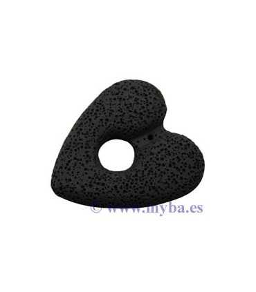 CORAZÓN LAVA 44x47x4 mm APROXIMADAMENTE 1 UD