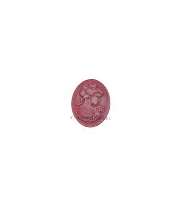 CAMAFEO DE RESINA LADY OVAL 27x21x7 MM 3 UD