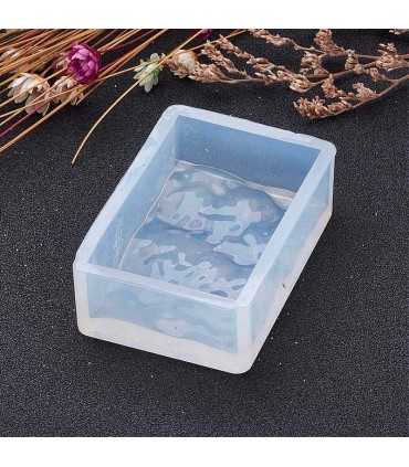 MOLDE FLEXIBLE SILICONA RECTANGULAR 51x35,5x17 MM