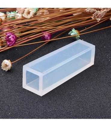 MOLDE FLEXIBLE SILICONA CÚBICO 49x14x14 MM
