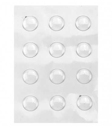 EPOXY DOT STICKERS 14 MM DIÁMETRO 12 UNIDADES