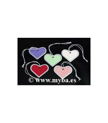 ETIQUETAS SCRAPBOOKING CORAZONES 33x37 MM 10 UD