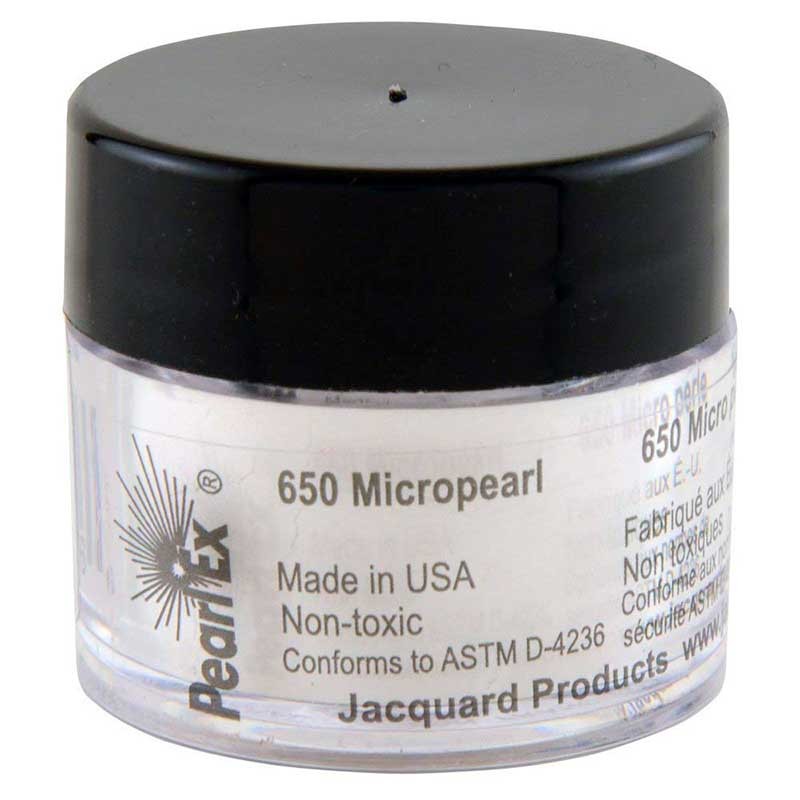 PIGMENTO POLVOS DE MICA PEARLEX BOTE 3 GRAMOS : PEARLEX:650 MICROPERLA