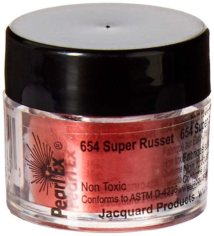 PIGMENTO POLVOS DE MICA PEARLEX BOTE 3 GRAMOS : PEARLEX:654 SUPER CALDERO