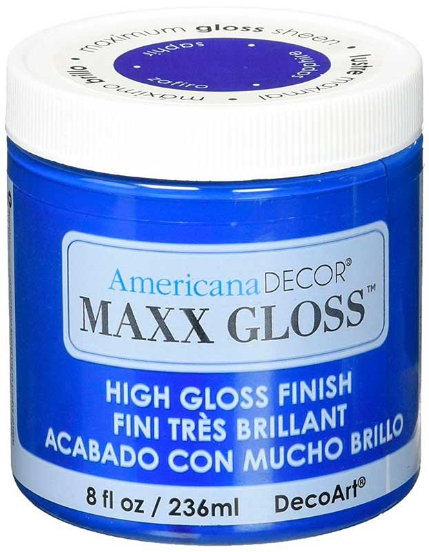 AMERICANA DECOR MAXX GLOSS 236 ML : AMERICANA DECOR MAXX GLOSS:ADMG15 ZAFIRO