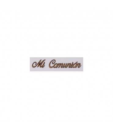 TEXTO DM MI COMUNIÓN 5 CM