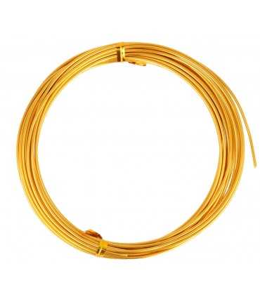 HILO ALUMINIO 1,5 MM x 5 METROS DORADO