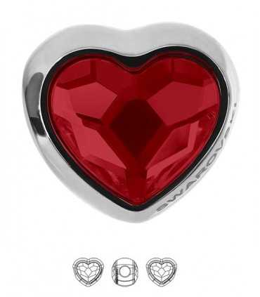 BECHARMED PAVE BEADS LIGHT SIAM 14 MM SWAROVSKI