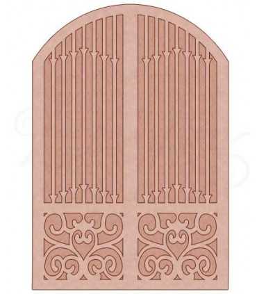 SILUETA CARTÓN DAYKA VERJA CARTÓN 14,5x21 CM