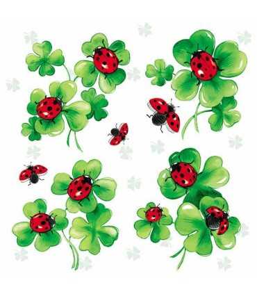 SERVILLETAS AMBIENTE 20 UD MARIQUITAS MUCHA SUERTE