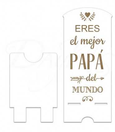 SOPORTE MÓVIL LACADO ERES EL MEJOR PAPÁ DEL MUNDO