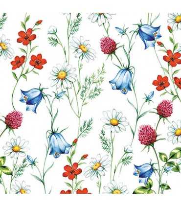 SERVILLETAS AMBIENTE 20 UD FLORES SILVESTRES