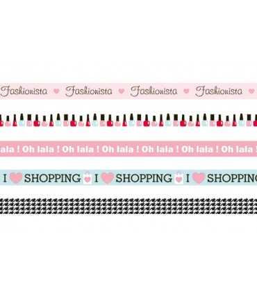 SET MASKING TAPE FASHIONISTA 5x15 MM x5 METROS