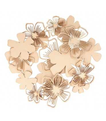 FLORES GOOD VIBES 6, 8 Y 10 CM 18 UNIDADES