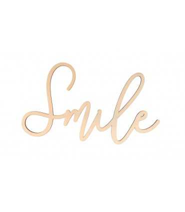 SMILE MADERA 30x16 CM 5 MM GROSOR
