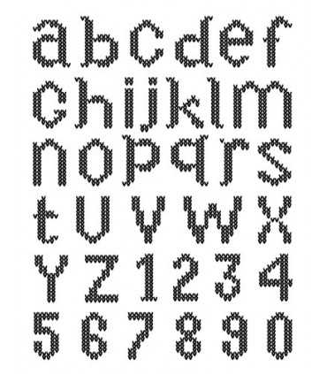 SELLOS TRANSPARENTES ARTEMIO ALFABETO NAVIDAD