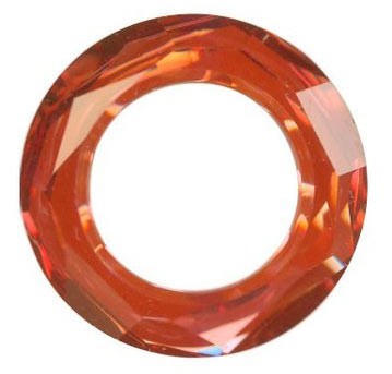 COSMIC RING SWAROVSKI 14 MM : color:Crystal Red Magma