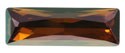 PRINCESS BAGUETTE CRISTAL SWAROVSKI 15x5 mm : color:Crystal Copper