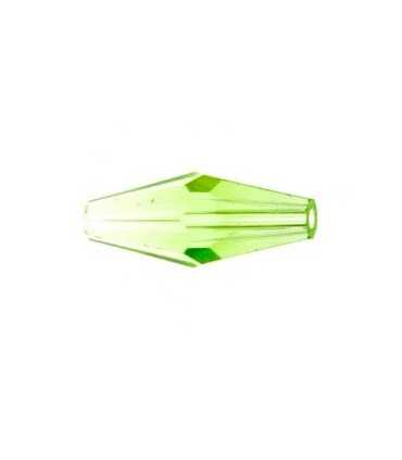 TUPI LARGO CRISTAL SWAROVSKI 15 x 6 mm 5 UNIDADES